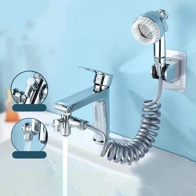 All-in-One 360° Rotating Shower Faucet